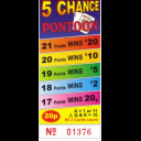 5 Chance Pontoon Tickets